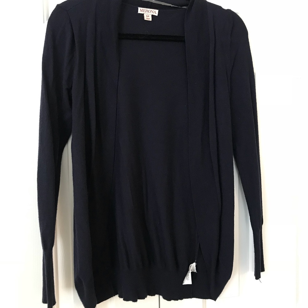 Navy blue merona cardigan